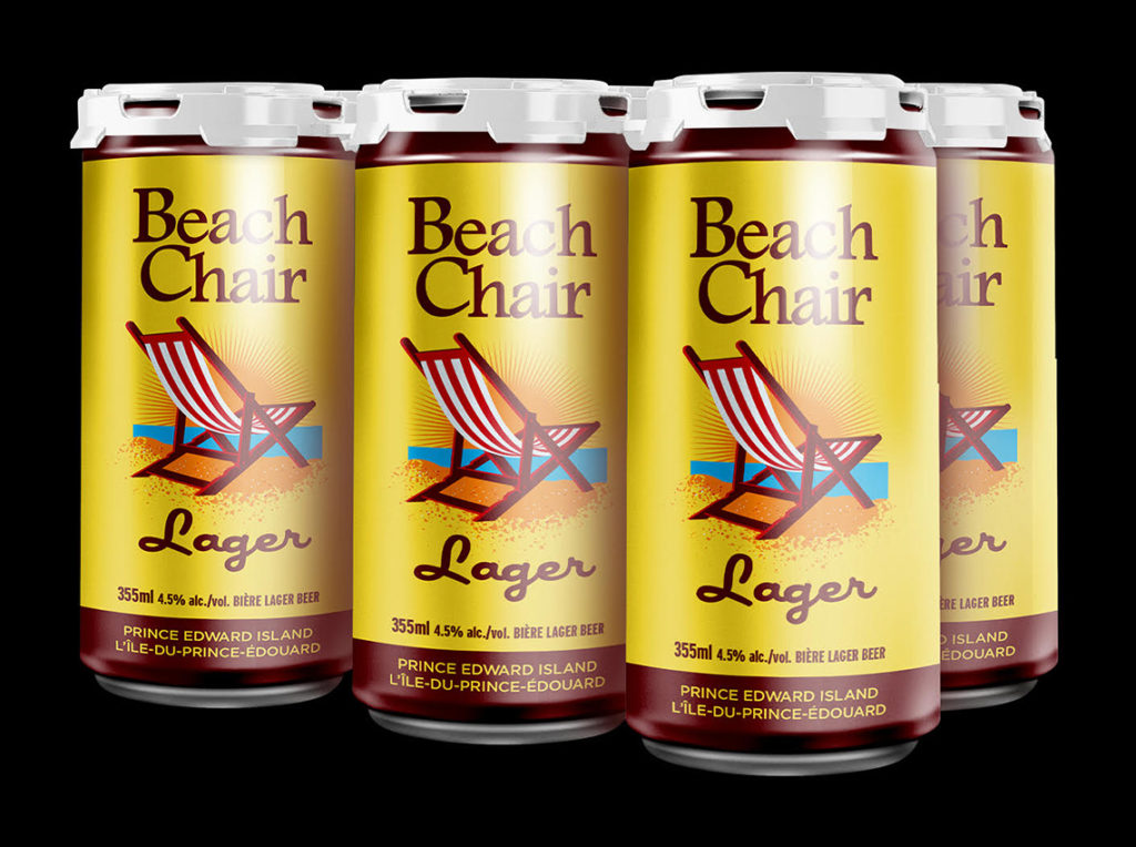 Beach Chair Lager PEI Brewing Company