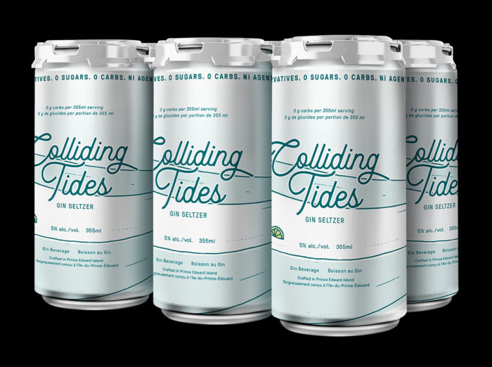Colliding Tides Gin Seltzer 6Pack PEI Brewing Company