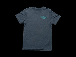 Colliding Tides Dark Heather Grey Tee