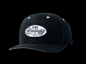 PEIBC Black/White Patch Hat